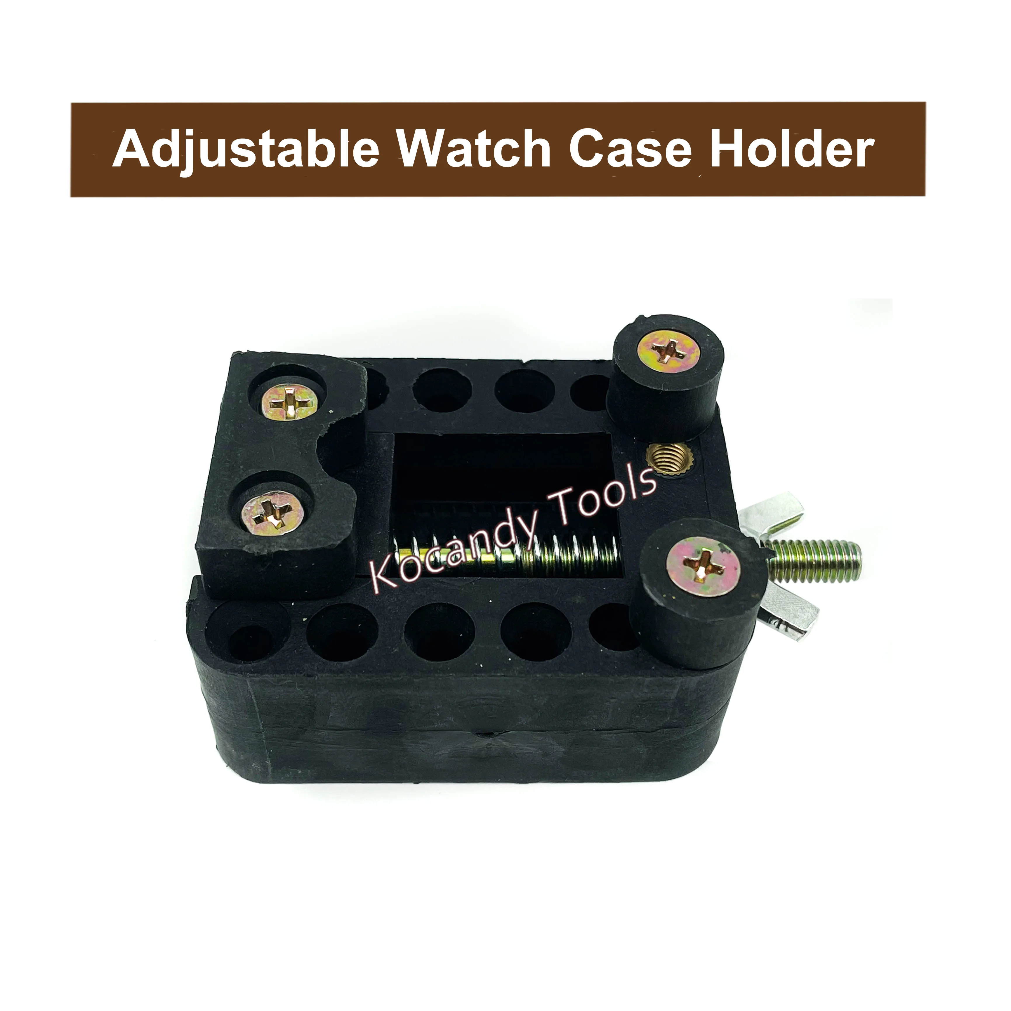 

45mm Adjustable Watch Case Holder Watch Case Removal Repair Tool Kit