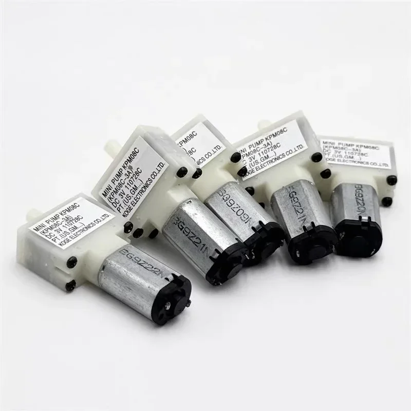 KOGE KPM08C-3A DC 3V küçük Mini M20 Motor hava pompası mikro oksijen pompası DIY kan basıncı monitörü şişirme akvaryum balık tankı