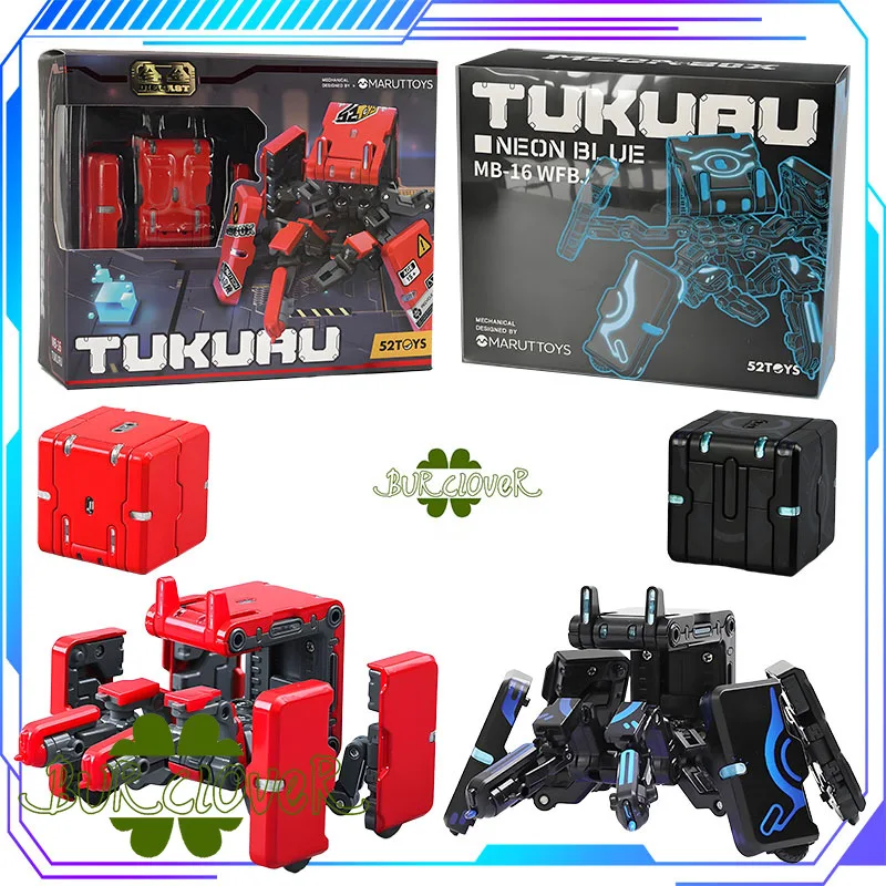 

52TOYS Original MEGABOX MB-16 ENGINEERING MAINTENANCE ROBOT TUKURU Anime Action Figure Assembly Model Toys Collectible Model