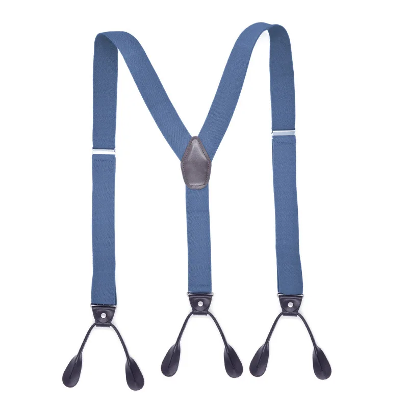 3,5X120 cm Taste Hosenträger Männer Männlich Hosenträger Leder Vintage Hosen Strap Herren Gürtel für Hosen Suspensorios