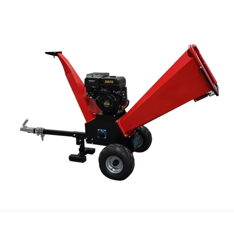 GC155 Small Automatic Wood Multi-Function Branch Shredder Farm Use Wood Chipping Machine With 1 Year Warranty