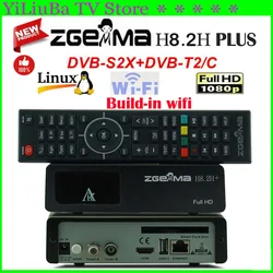 [Genuine]2025Newest Zgemma H8.2H+ Linux Enigma2 Receptor Build-in wifi DVB-S2X+DVB-T2/C H2.65 1080P Digital Satellite Receiver