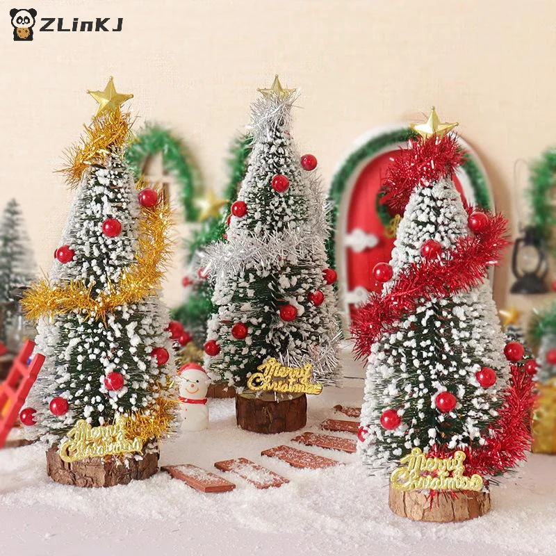 ▶ 1 szt. Model choinki cedrowej w skali 1/12 do dekoracji domku dla lalek, miniaturowa świąteczna scena bożonarodzeniowa, ozdoba, zabawka festiwalowa do domku dla lalek