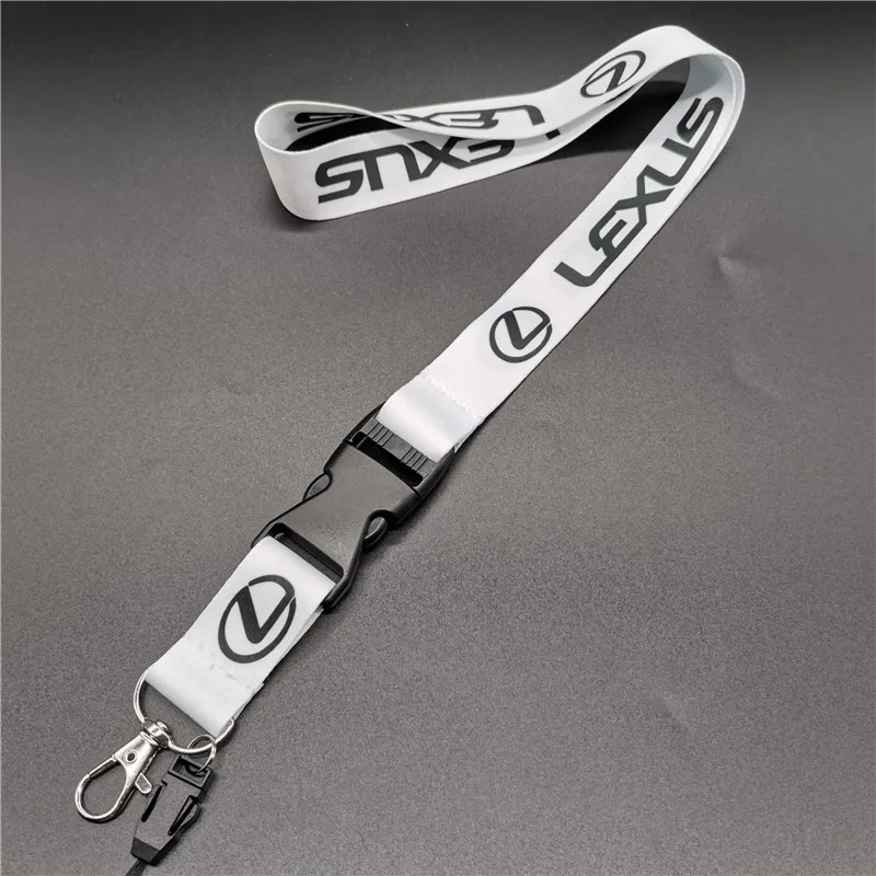 Neck Straps Lanyard Key Cell Phone Work ID Card Hanging Rope For Lexus F SPORT ES RX NX LS UX LM LX GX LC RZ Car Accessories