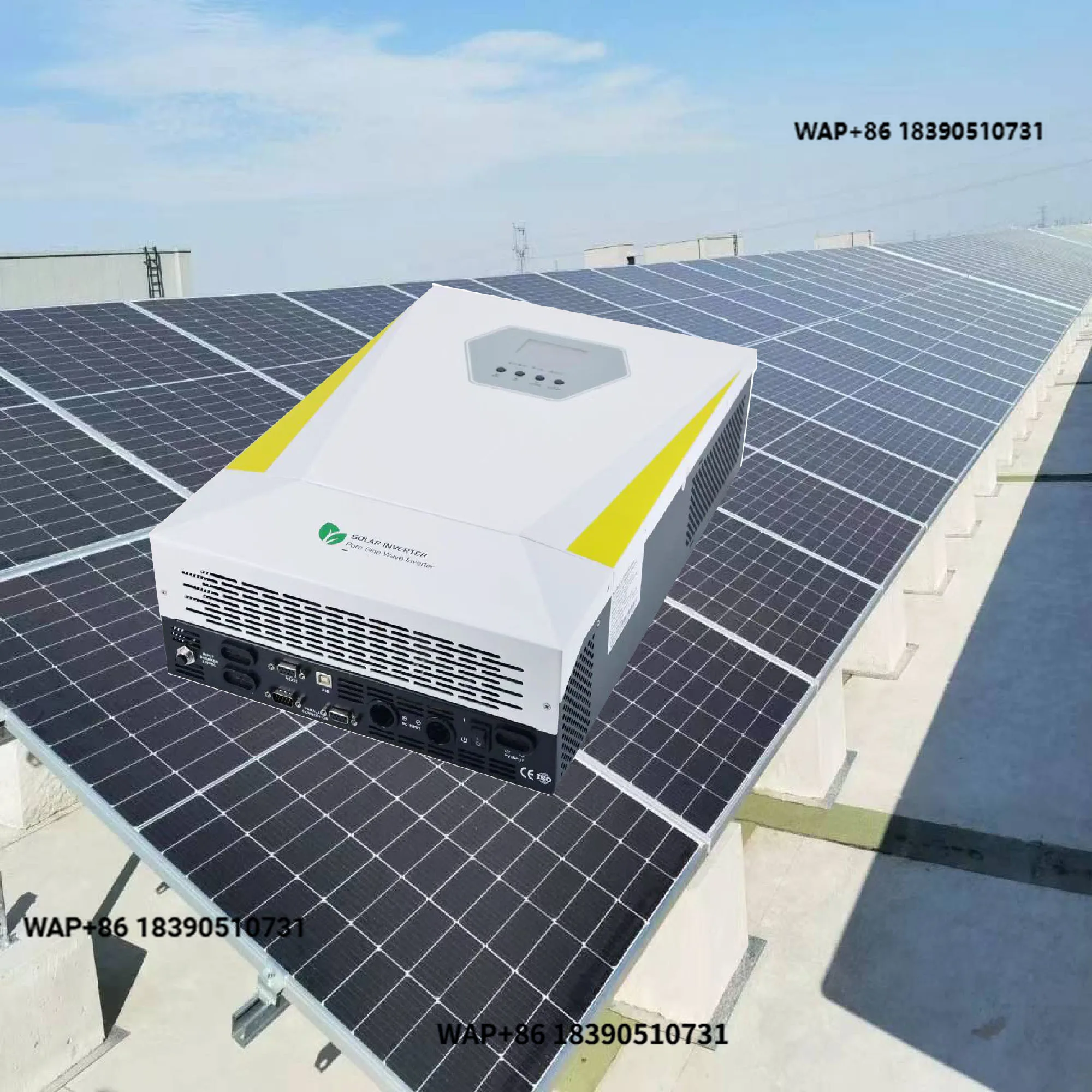

Sairifo Single-Phase Off-Grid Hybrid Solar Inverter System 5.5kW Model 3-10kW Range 24V/48v 100% Efficiency CE Certified