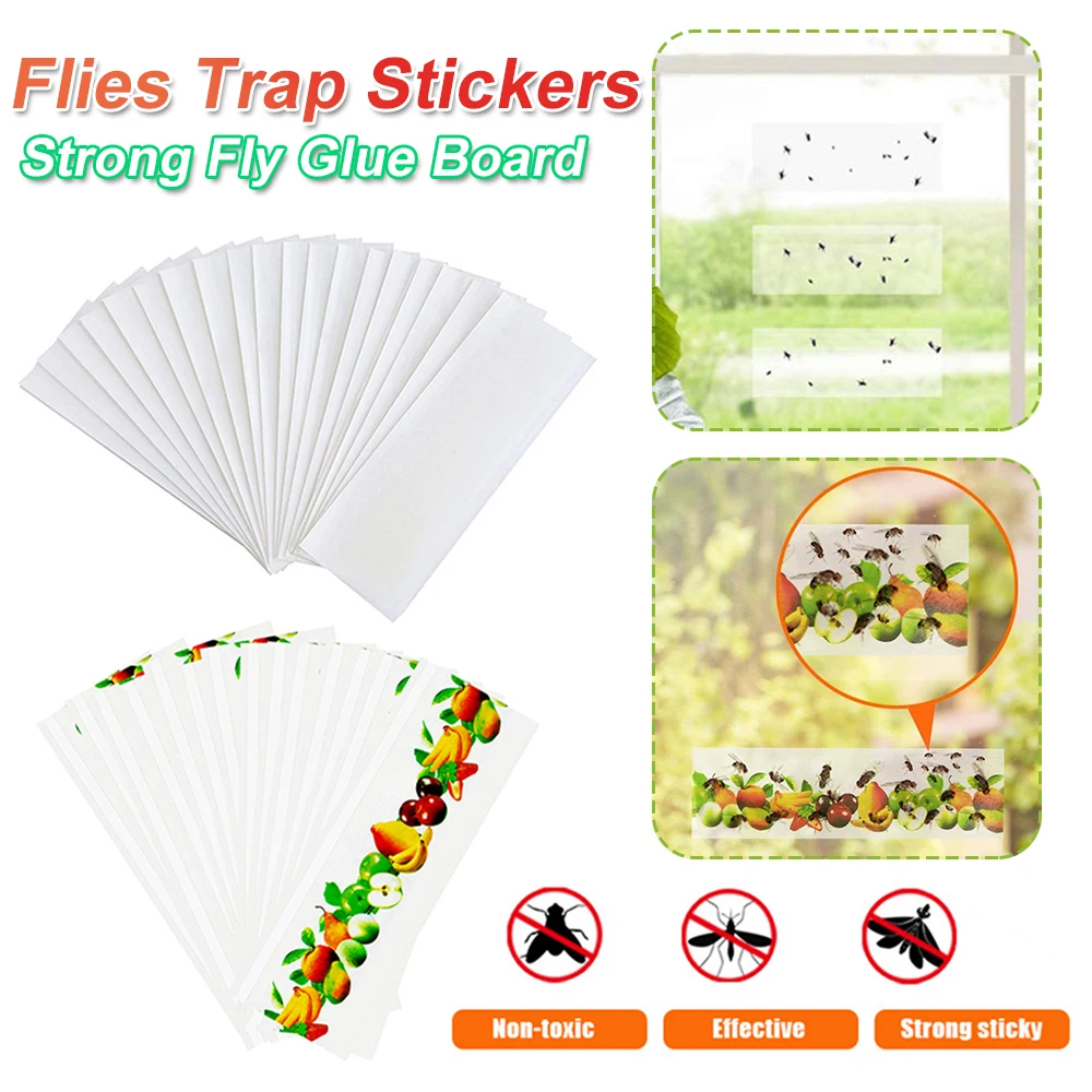 : Kleverig muggenpapier