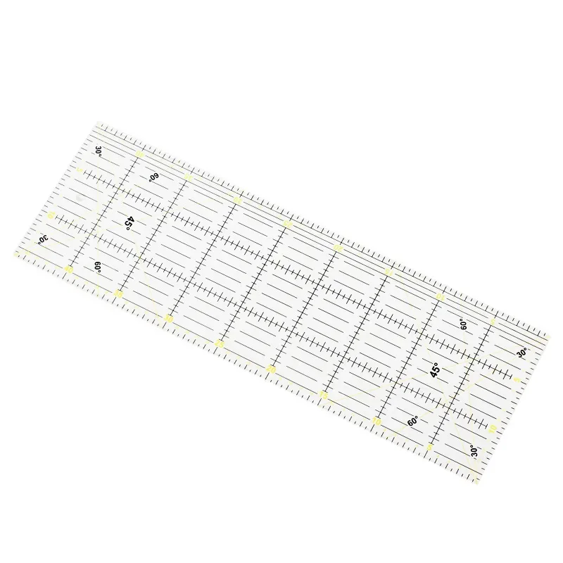 Patchwork Ruler Special Ruler For Cutting Hand Tools Rectangular Ruler Sewing Cutting Ruler