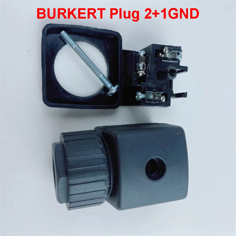 DIN43650A Hydraulic Solenoid Pulse Valve Coil Junction Box Plug Waterproof 3-core 4-core LED with Light DC AC - Image 4