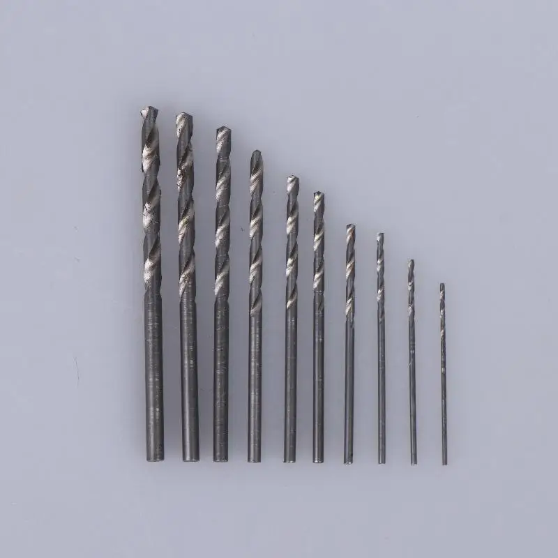 Mini-Mikro-Handbohrer aus Aluminium mit schlüssellosem Bohrfutter, HSS-Stahl-Spiralbohrer, Holzbearbeitungs-Bohrwerkzeug, manueller Handbohrer – Detail 7
