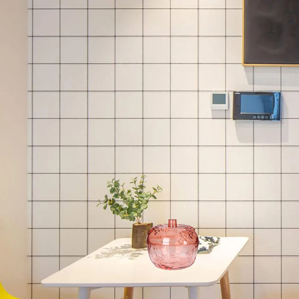 

Candy Storage Jar Multi-Functional Sealed Storage Box Party Snack Holder Desktop Organizer Creative Candy Can for Home Bakery