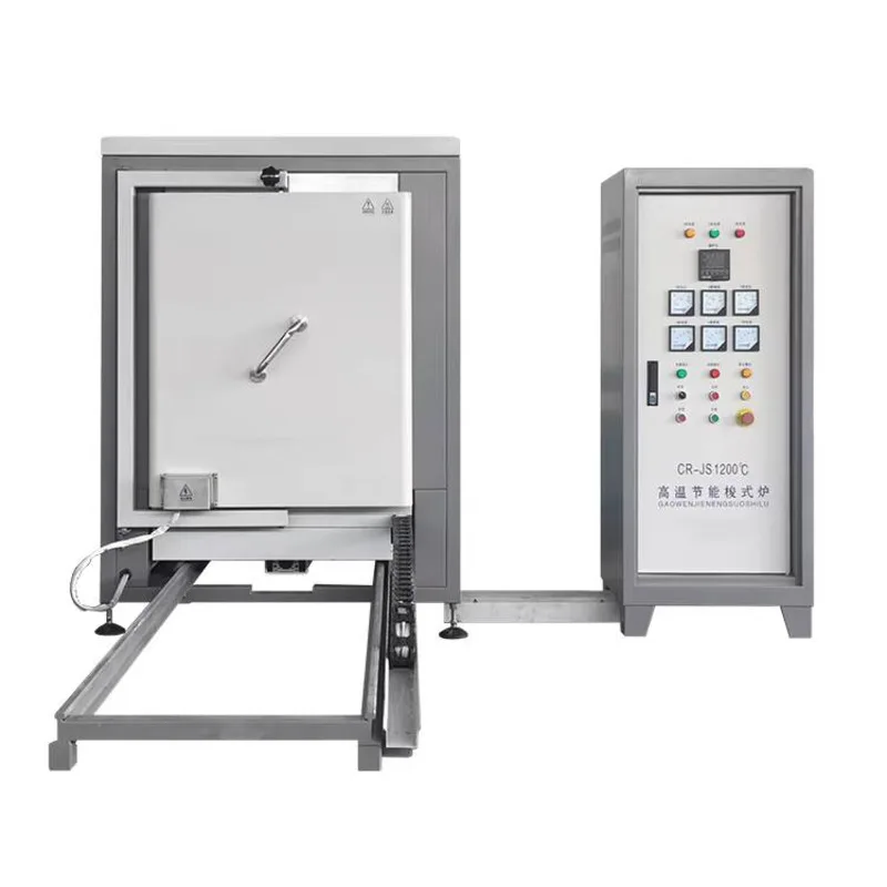 1200 C Shuttle Industry Pottery Ceramic Electric Kiln Heat Treatment Furnace Customized