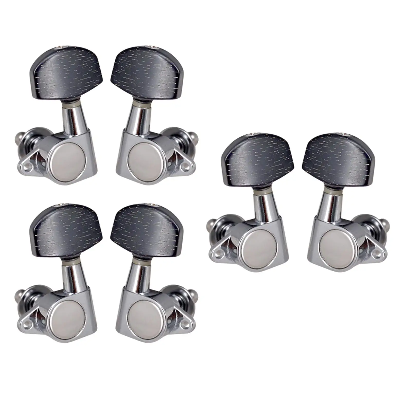 

Guitar Tuning Peg Machine Head Tuners, Wear Resistant Enclosed Knob for Electric