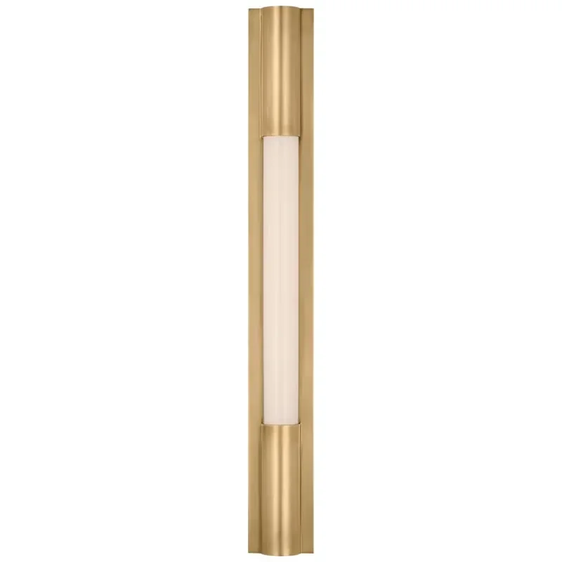 Natural Glass Sconces Wall Lighting Bathroom Vanity Light Fixtures Steel Wall Mount Lamp for Bedroom Hallway Kitchen