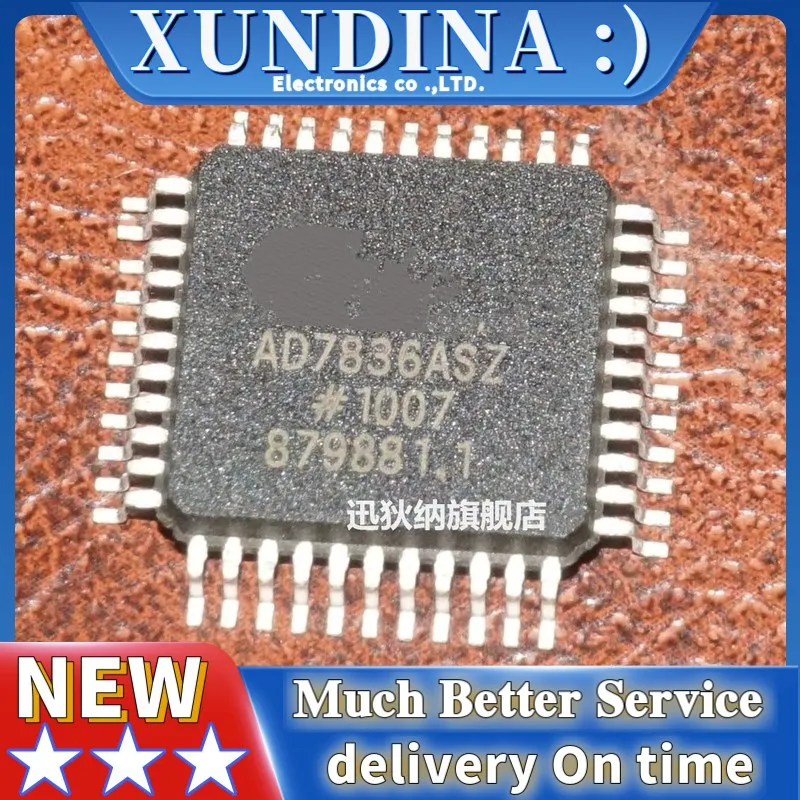 

10PCS/LOT AD7836ASZ QFP44 new and original IC