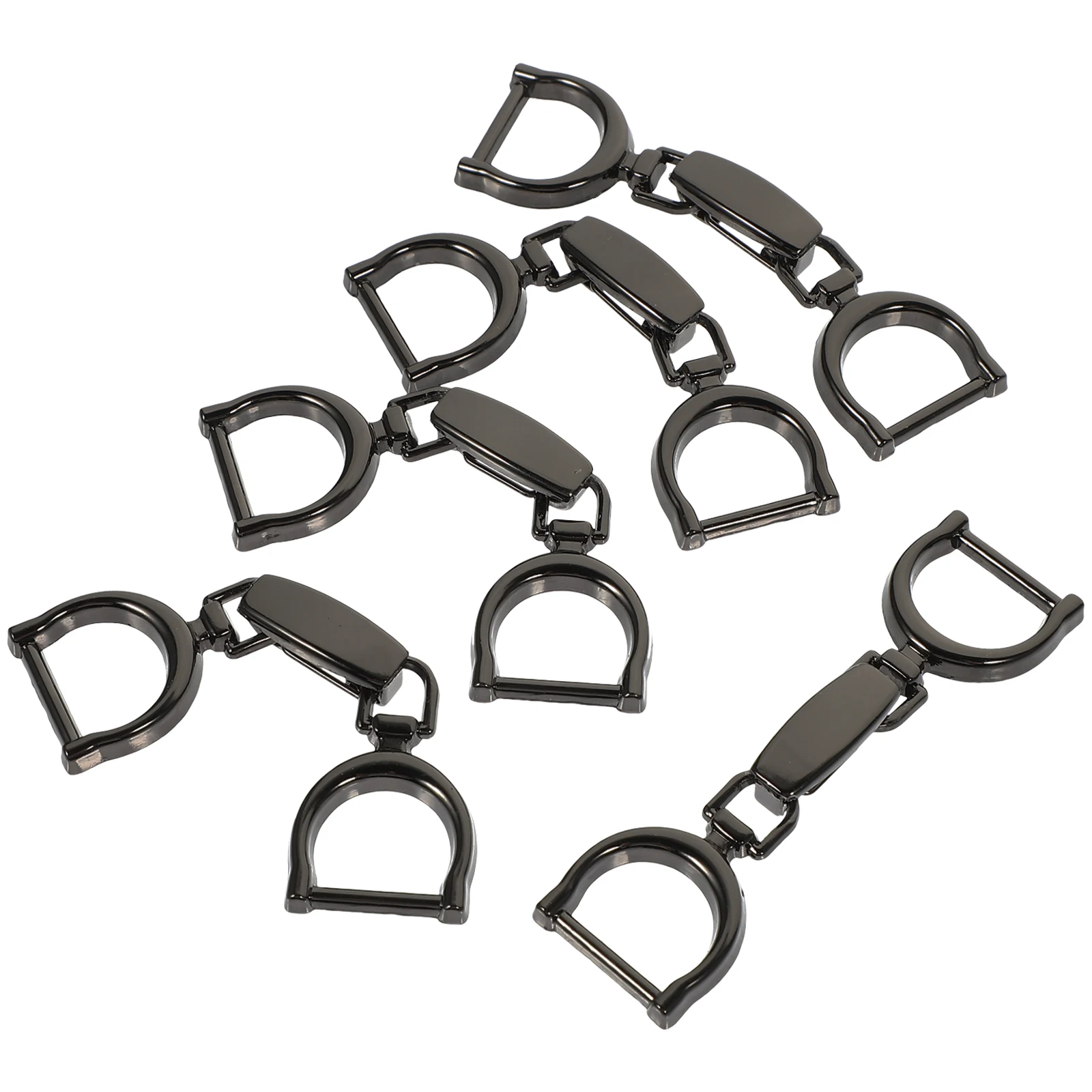 

5pcs Chain Decorative Buckles Lightweight Smooth Practical Durable Fashion Chic Accessories Shoes Clothes Skirts DIY Metal Alloy
