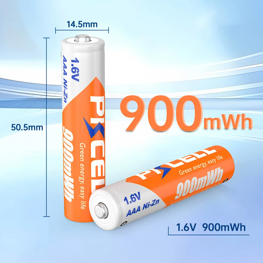 8Pcs Pkcell Aaa 1.6…