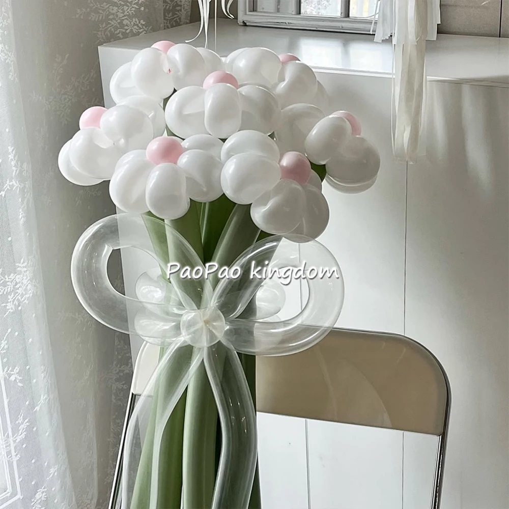 1 Set Magic Balloon Flower Material Bag Birthday Party DIY Wedding Decoration Balloon Bridal Bouquet  To Be Supplies Photo  Gift