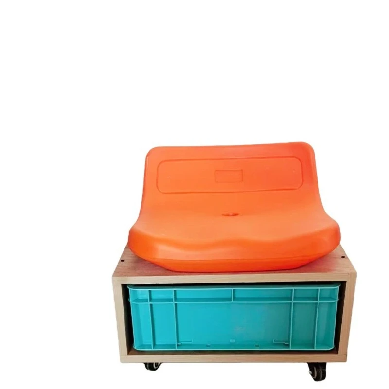 Removable turtle stool, creative furniture, pure solid wood stool