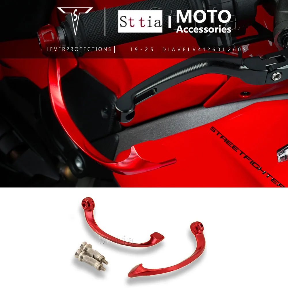

Motorcycle Bow Guard Brake Clutch Handguard For Ducati Diavel V4 Diavel 1260 S 2019-2025 DIAVEL V4 1260S Clutch Lever Protector