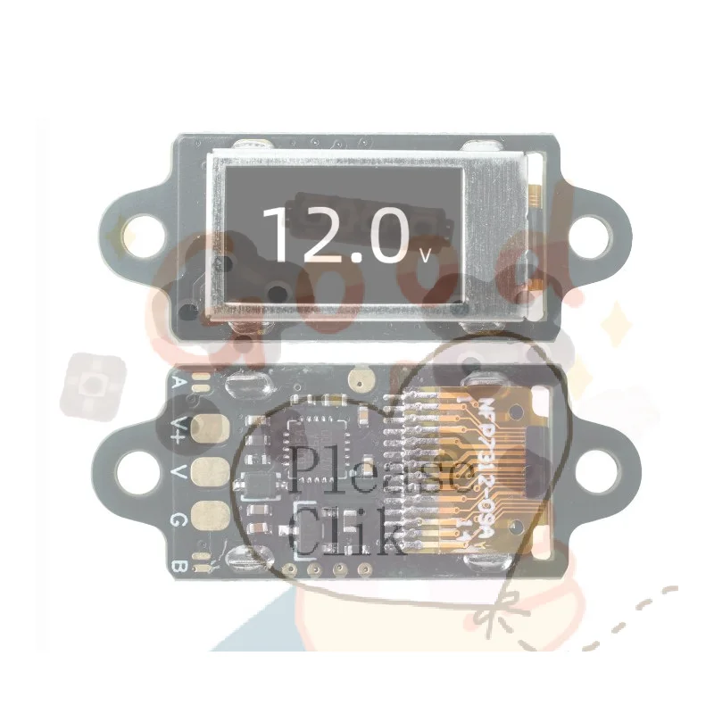 【HG】DC 0-30V 12bit Ultra-Thin Mini Digital Voltmeter With 0.5-inch OLED Display Voltage Meter With Shell