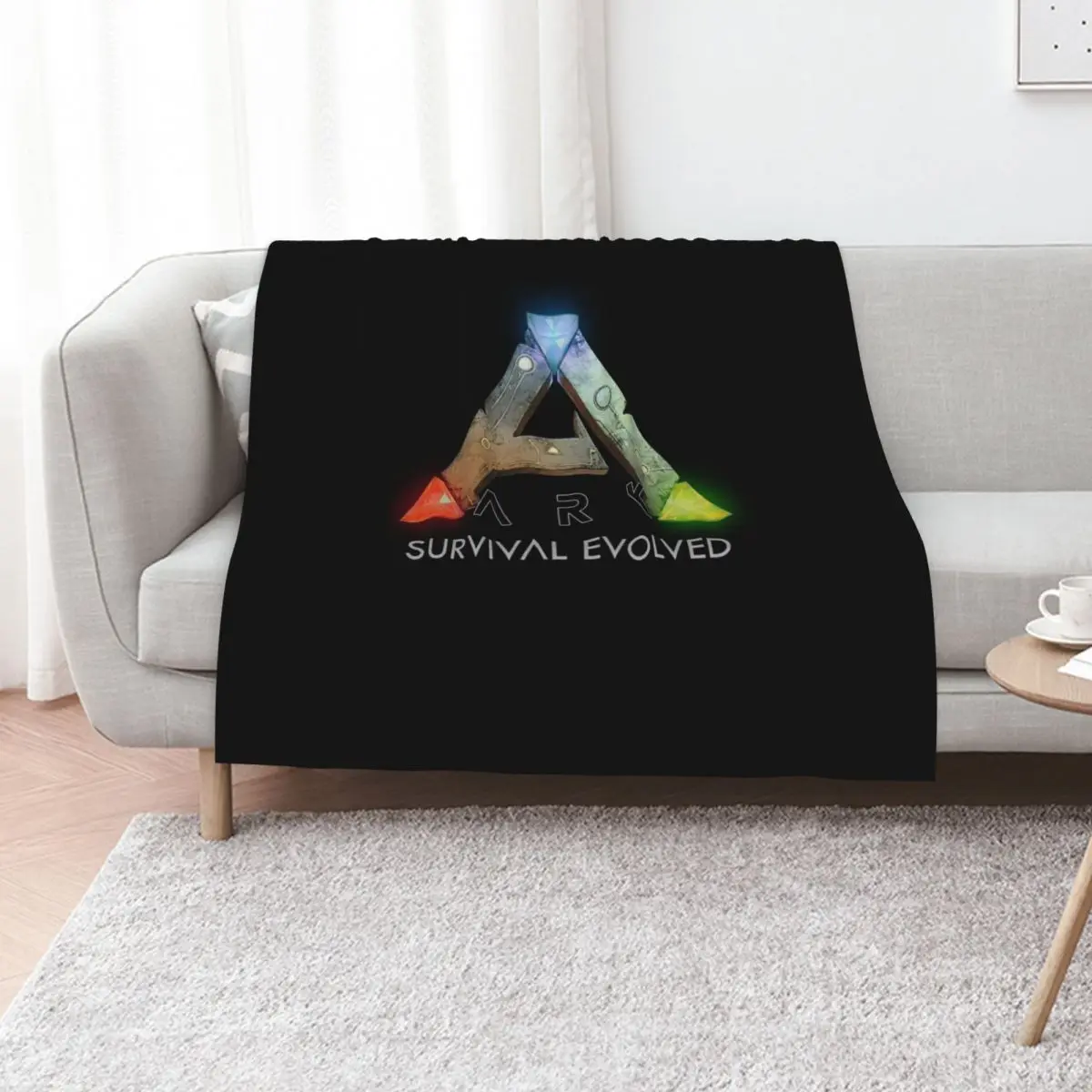 Ark Survival Evolved Throw Blanket Tourist Retros Vintage decorative Thins For Decorative Sofa Blankets