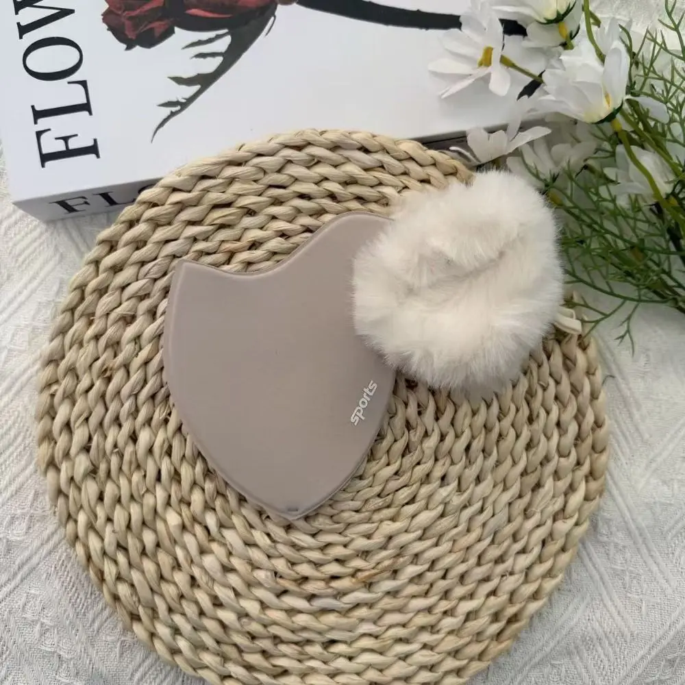 Mulheres inverno quente máscara facial engrossado velo forrado dois-em-um earmuff respirável à prova de vento ciclismo máscara proteção de ouvido