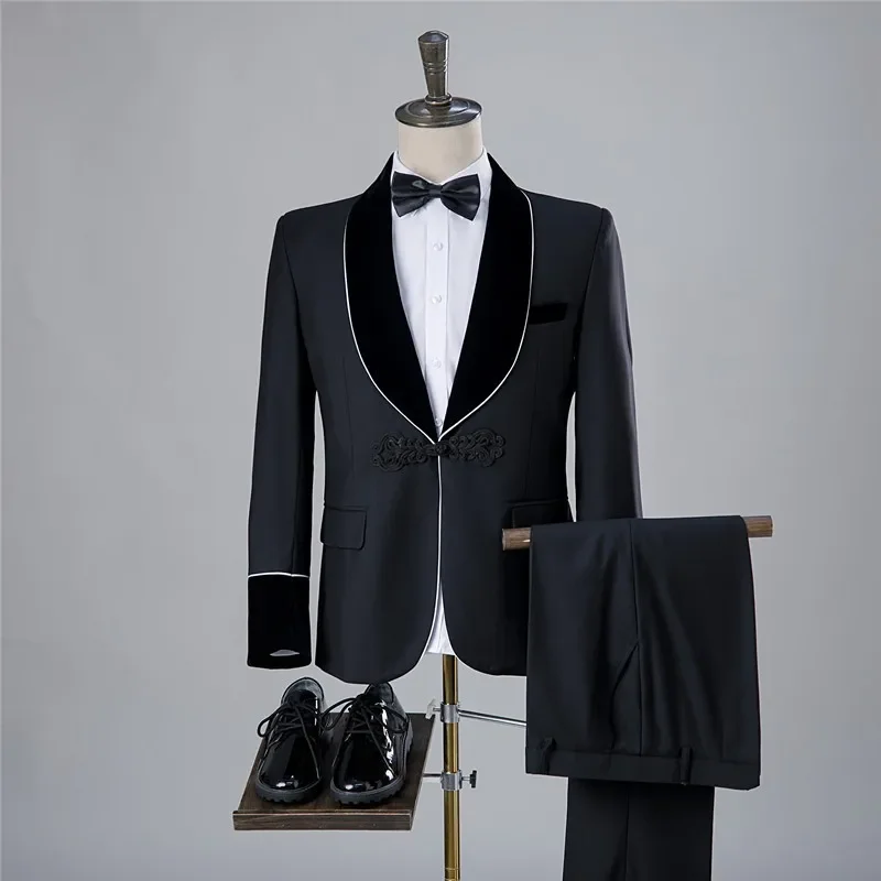 Traje de boda de estilo occidental para hombre, M5304