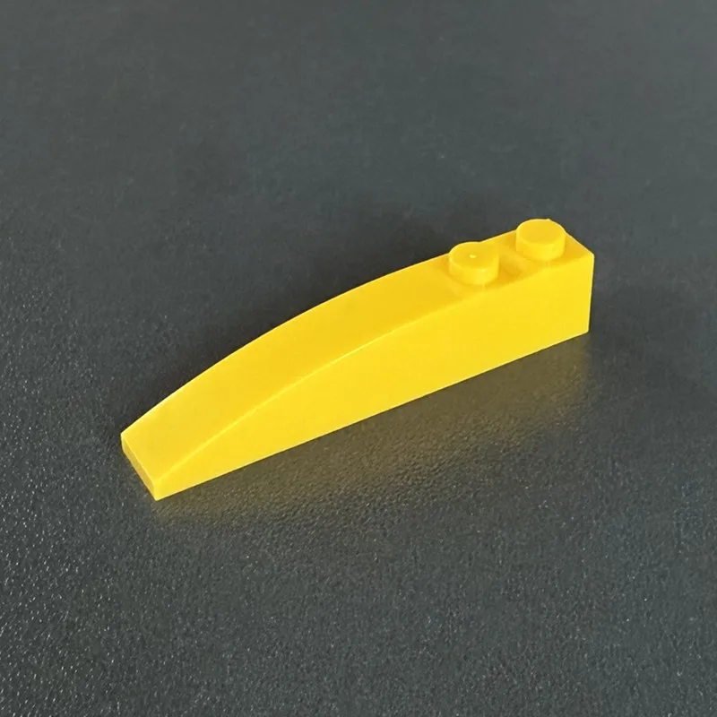 5PCS 41762 1x6 Curved Slope MOC Building Blocks Technical Parts Small Particle Replace Accessories Bulk Compatible 42022