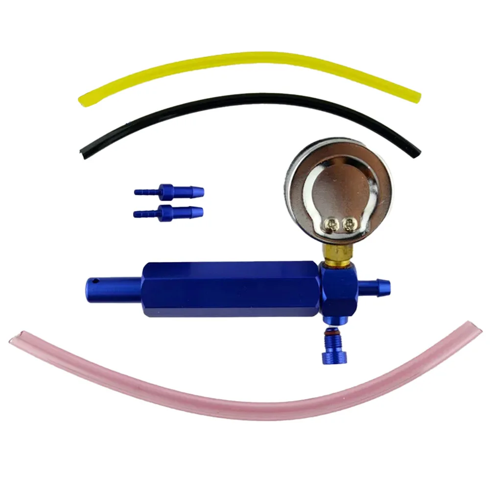 

1pc Pressure Gauge 15 PSI Pressure Measurement Garden Tools For 57-21 & For 705-020 Metal Carburetor Leak Test Gauge Tools