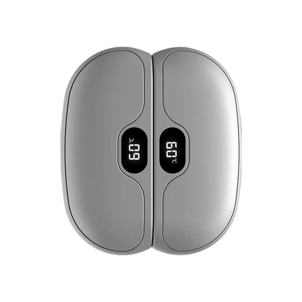 

Detachable Electric Hand Warmers 2 Pack Magnetic USB Charging 5 Heat Settings LED Display Portable Fast Heating for Camping