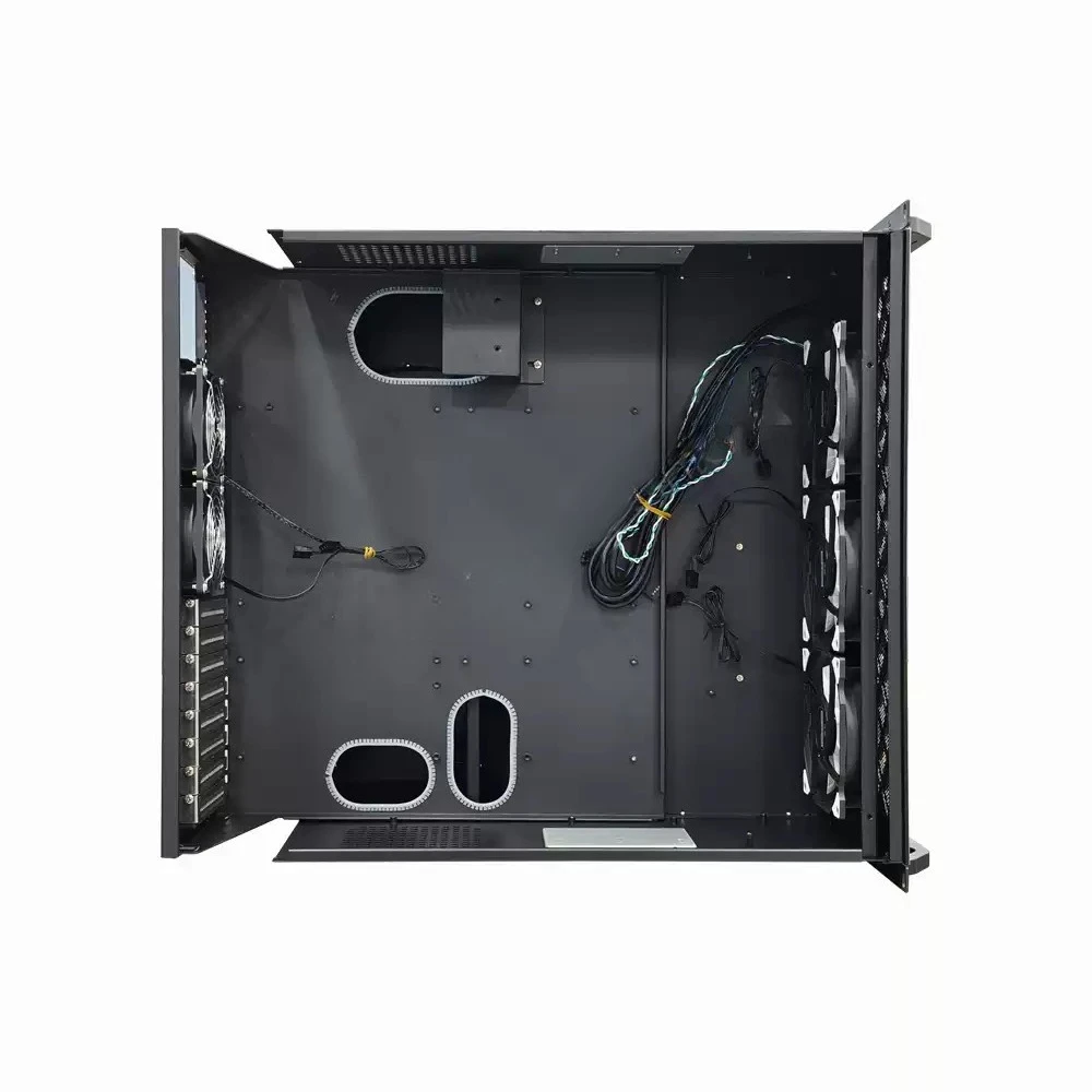 24-Disk rack-mounted storage server supports EATX main board ATX power full-height card slot chassis