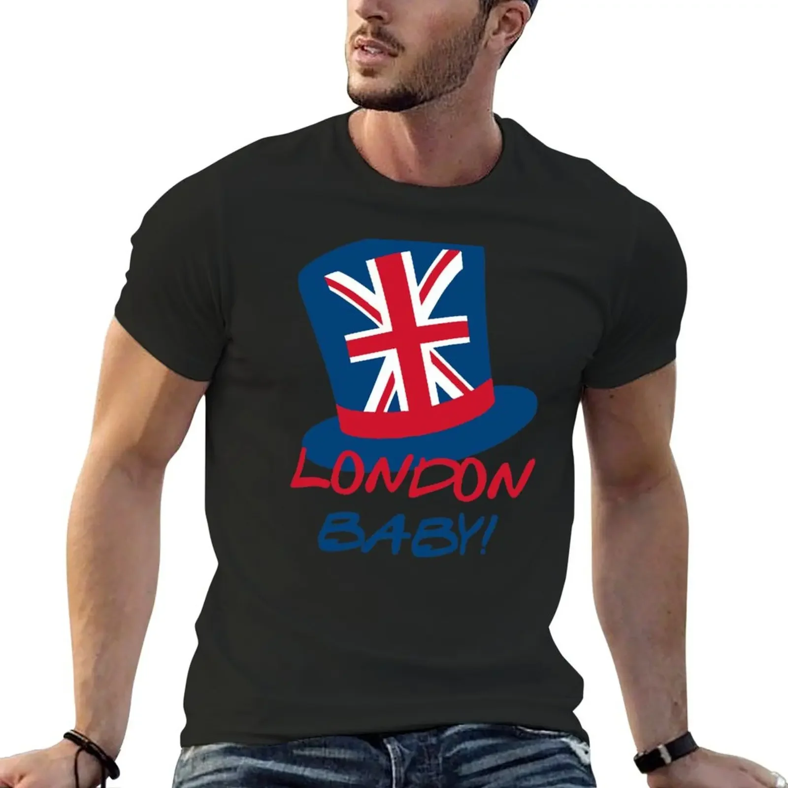 

Joey's London Hat – London, Baby T-Shirt kawaii clothes shirts graphic blue archive men clothings