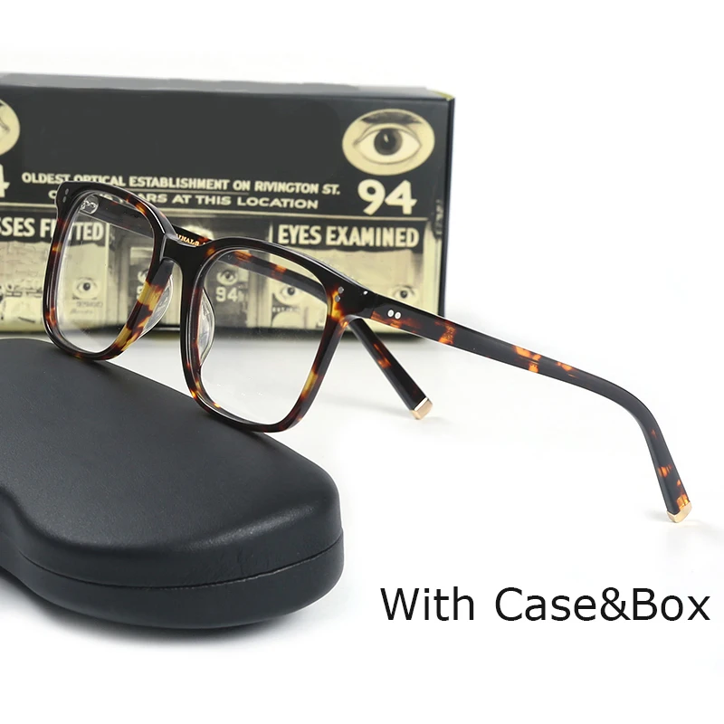 Men's TRAVIS Style Johnny Depp Vintage Acetate Glasses Frame