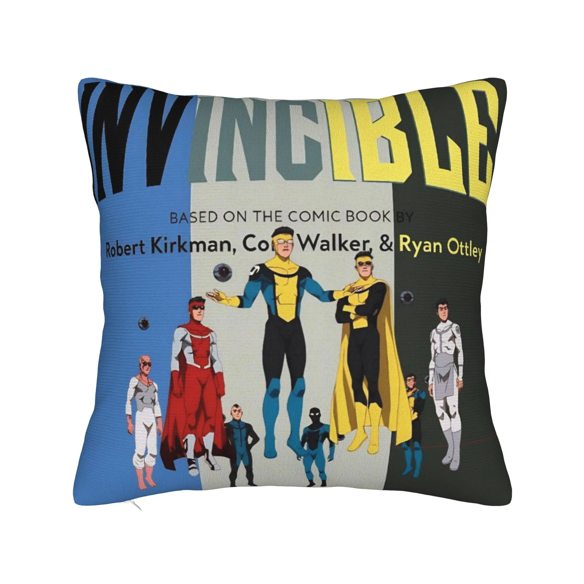 Invincibles Comic Pillowcase Merchandise Printed Cushion Cover Decorative  Throw Pillow Case Cover Bed Multi-Size