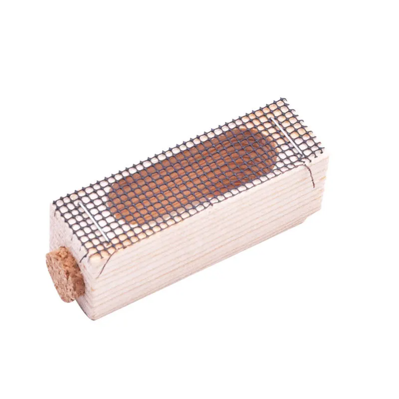 

5/10Pcs Wooden Queen Bee Cage, Mutil-Functional Beehive Bee Cage Rearing Cage Cell Bees Queen Post Prisoner Beekeeping Tools