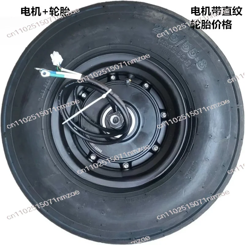 60V 1000W 1500W 2000W 3000W Hub Motor 225/55-8 Tubeless Tire 225/40-10 Tyre 215/40-12 Wheel Parts