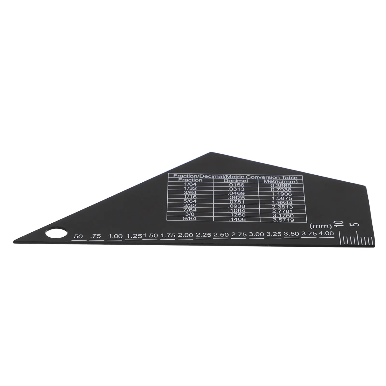 Guitar Fret Leveling Tool Black Metal Fret Rocker String Action Gauge Ruler for Accurate Fretboard Measurement Guitar Repair