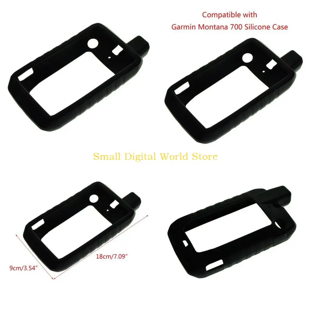 

77UB For Montana700 Stopwatch Part Protector Silica Cover Sleeve for Case