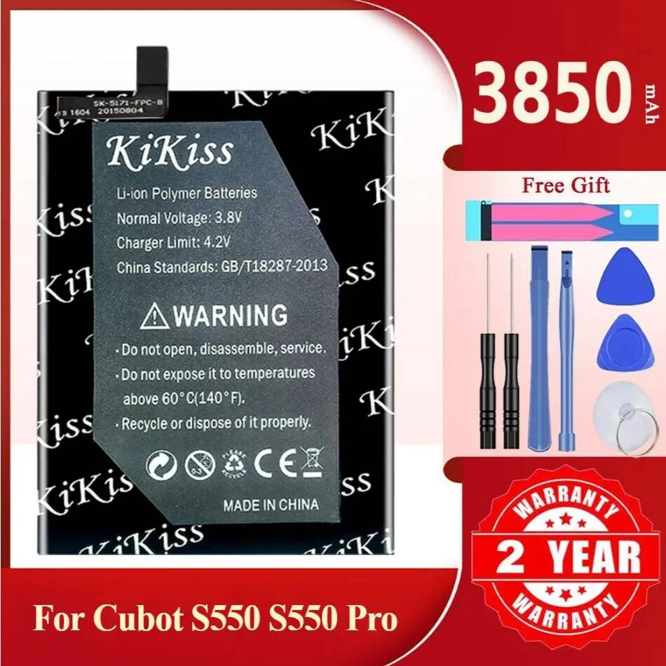 

Fast-Charging Premium S550 3850Mah Mobile Phone Battery For Cubot Pro