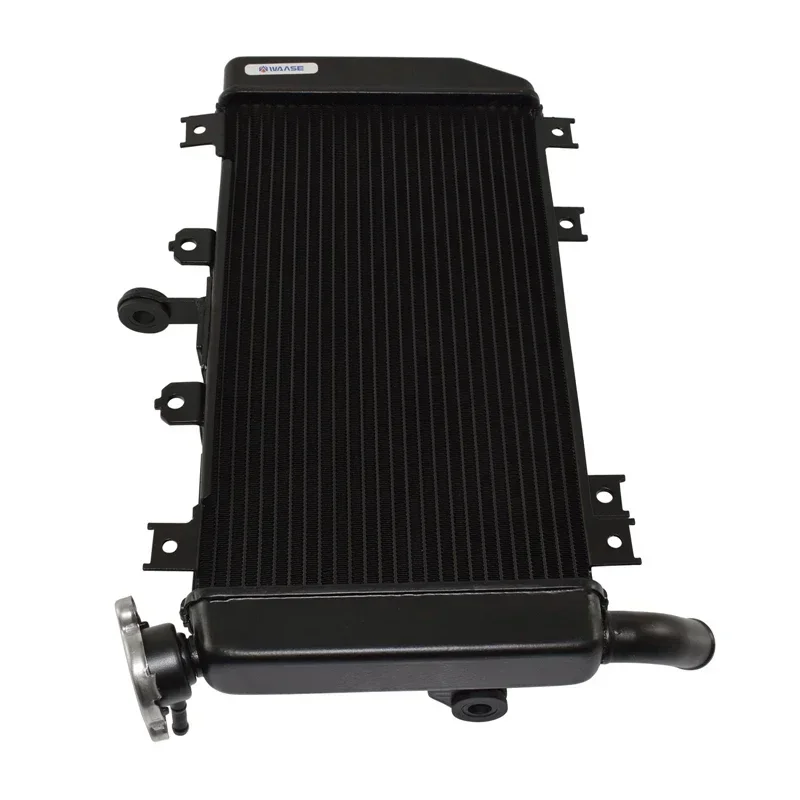 WAASE Radiator Cooler Cooling Water Tank For Kawasaki Ninja 400 EX400 Z400 ABS 2018 2019 2020 2021 2022 2023 2024