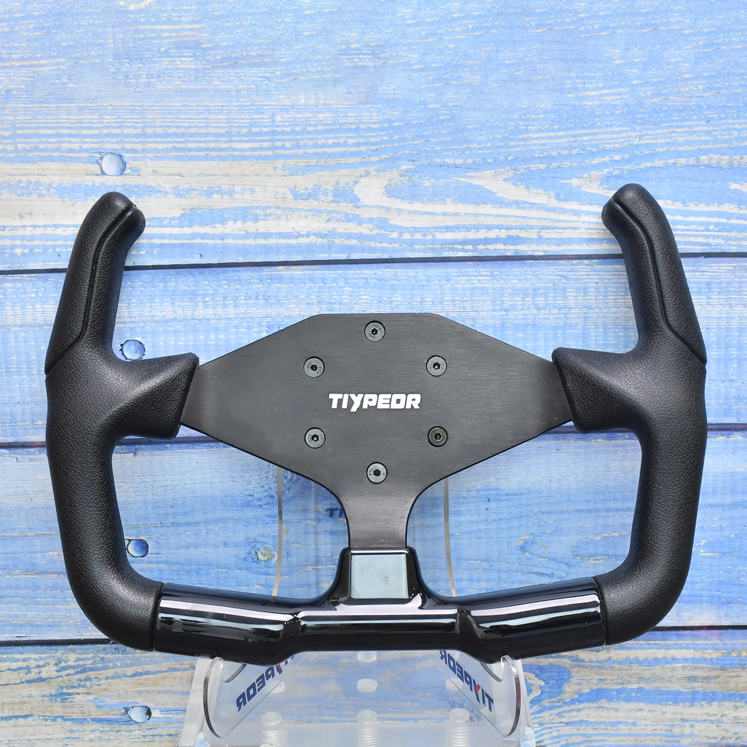 TIYPEOR 2025 New PU Steering Wheel 320MM Diameter Flat Bracket Custom Made High Quality For Racing