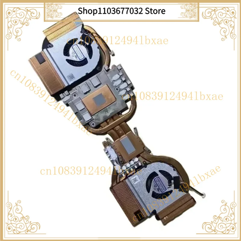 Integrated Cooling Heatsink Fan for MSI Raider GE68 Vector GP68HX Laptop N509 N510