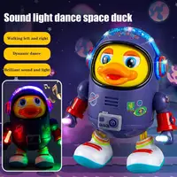 Juguete de pato para bebé, juguete interactivo Musical eléctrico con luces y sonidos, Robot de baile, elementos espaciales para bebés, regalos para niños