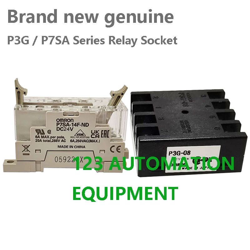 Authentic New Omron P3G-08 P7SA-10F-ND P7SA-14F-ND Relay Socket