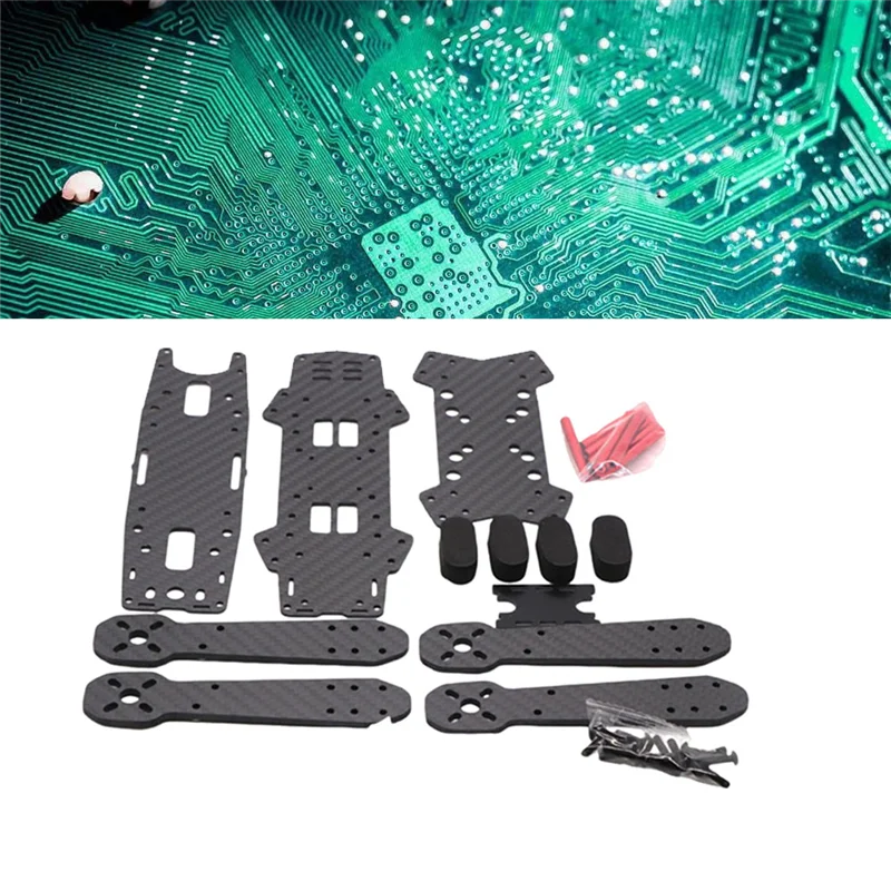 โครงคาร์บอนไฟเบอร์ A45F-QAV250 V3 สำหรับโดรนควอดคอปเตอร์ขนาดเล็ก 4 แกน แบบมัลติคอปเตอร์ FPV  โครงยังไม่ประกอบ