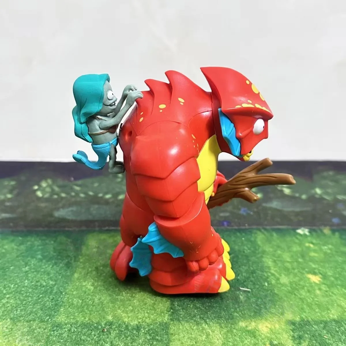 애니메이션 스타일 식물 피규어 vs 좀비, 장애물, 해적, 좀비, 피쉬슈터, 좀비 액션 피규어 모델, 어린이 선물