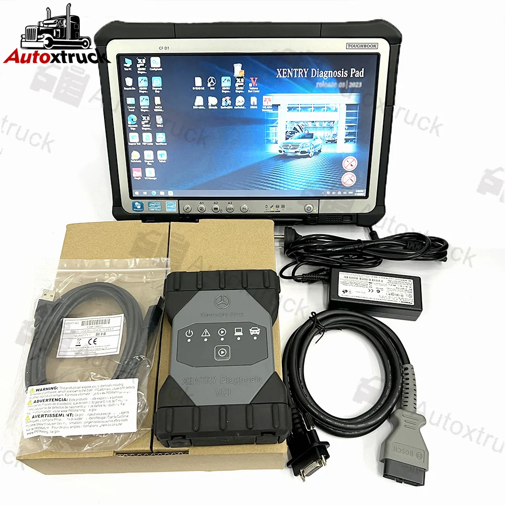 CFD1 CF-D1 Laptop Original DOIP MB Star C6 support CAN BUS with software C6 WIFI v-ci Support Many Cars Ungrade Diagnosis Tool