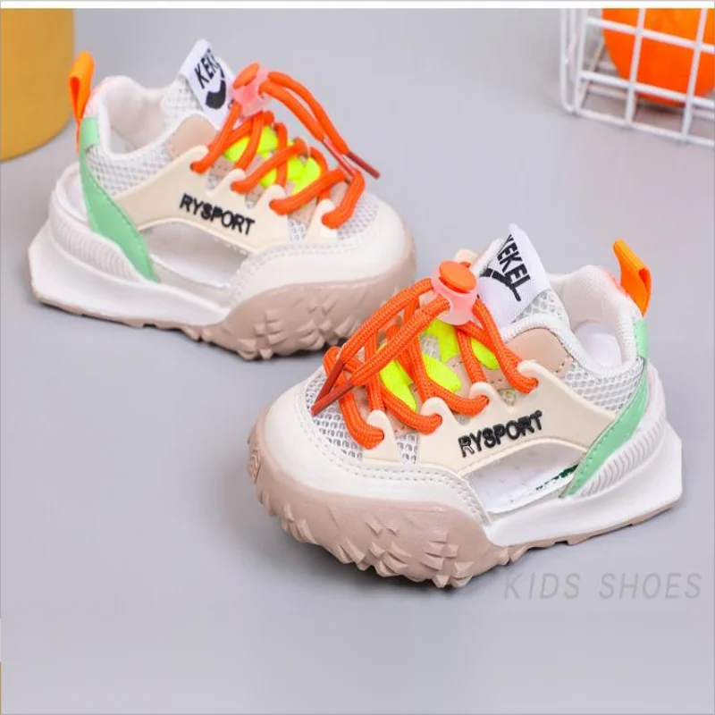 Children Casual Shoes for Baby Girls Boys Sandals Anti-kick Soft Sole Infant First Walkers  Kids Toddler Shoes 2023 Summer