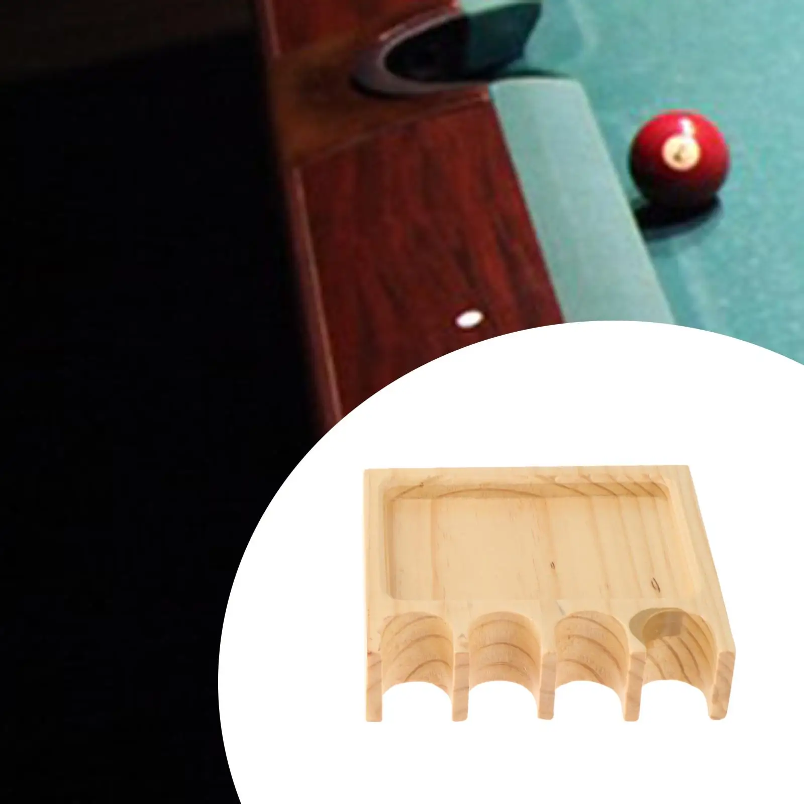 Pool Cue Holder Holds Cues Against Table Cue Rest Practical Snooker Cue Rack