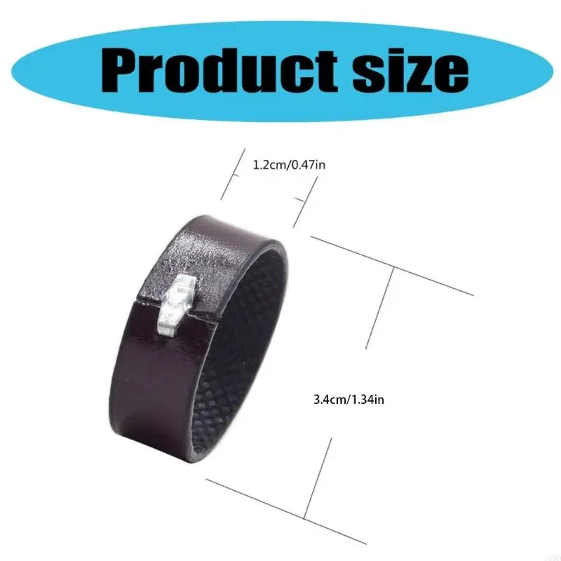 652F Waist Belt Holder Adult Unisex Clothing Accessories Universal Leather Belt Holder for Adult Waist Belt DIY 50mm - Image 6